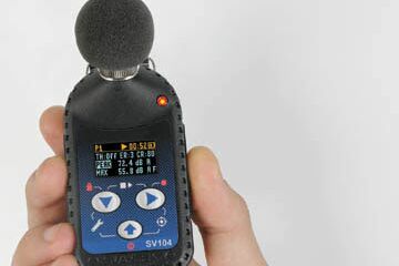 Lärmdosimeter SV 104A mit lebenslanger Mikrofongarantie